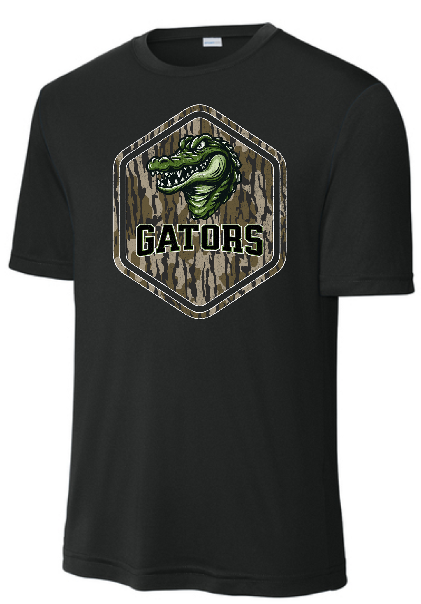 Camo Gator SS Gildan 50/50 Cotton Tee