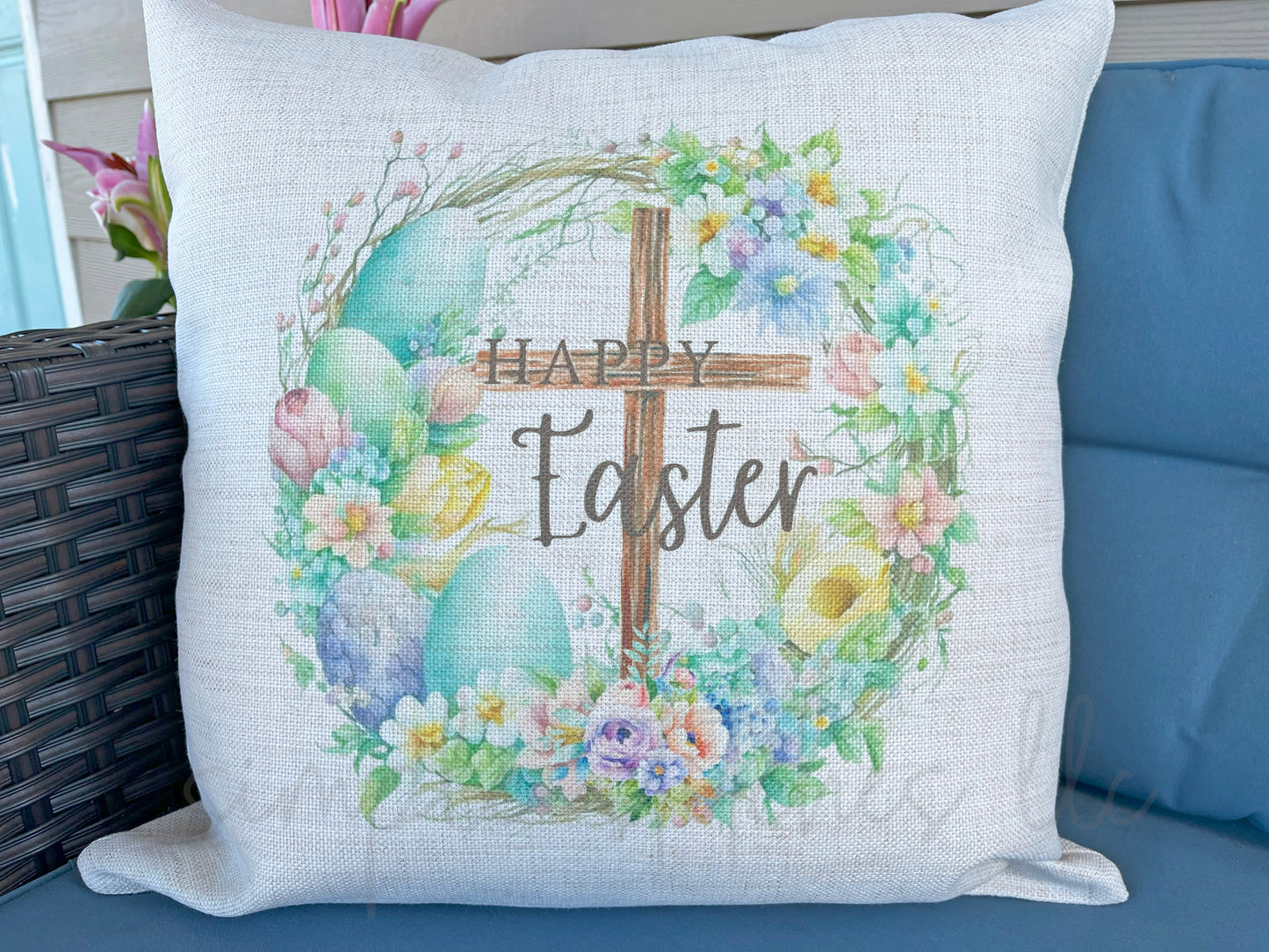 Easter Pillow Cover