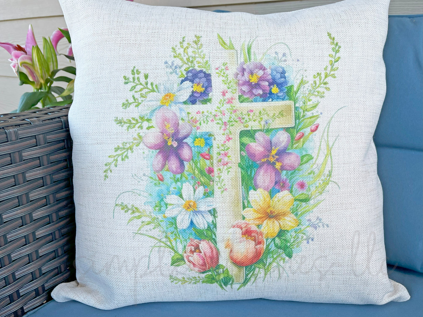 Easter Pillow Cover