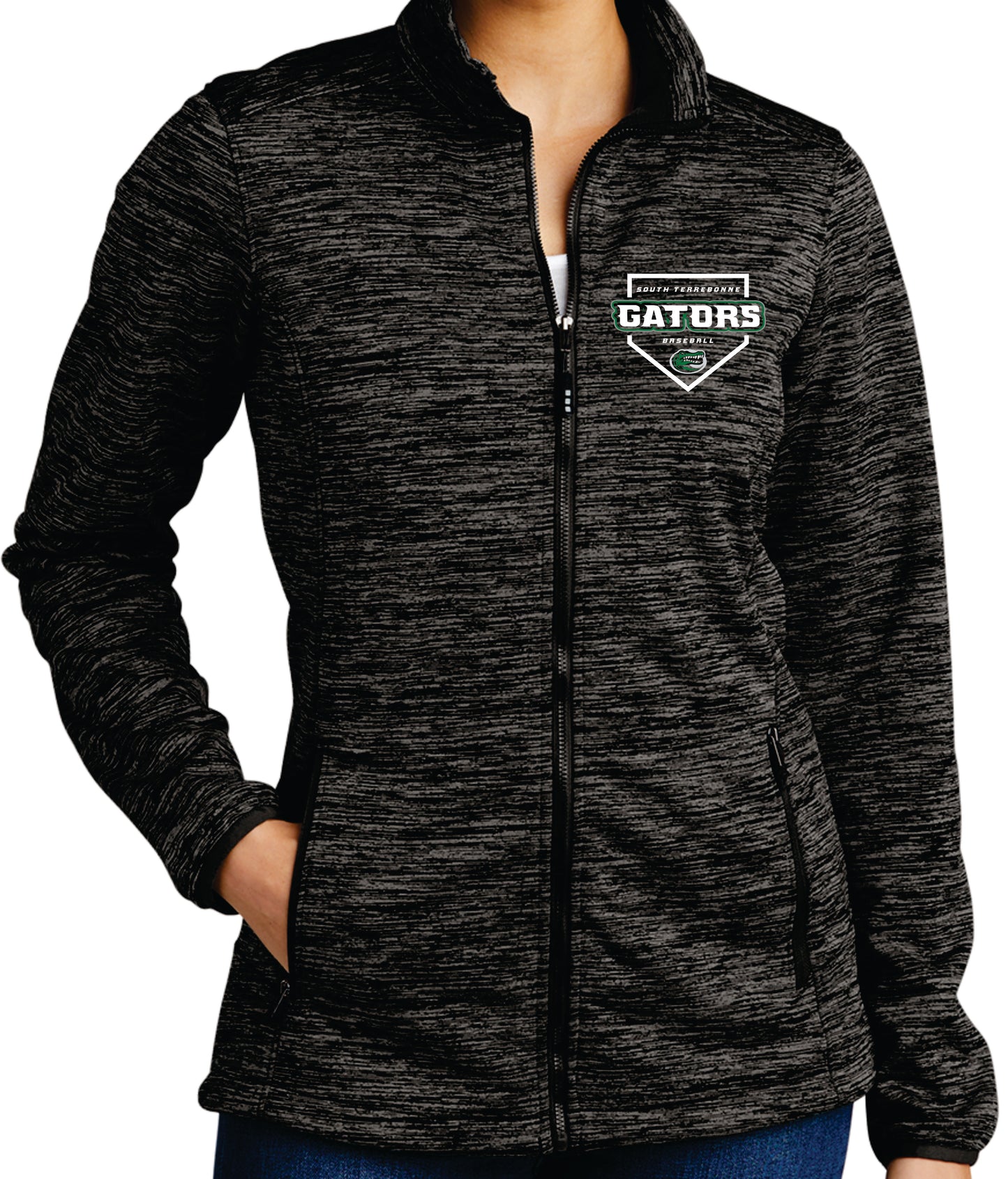 Ladies Heather Softshell Jacket